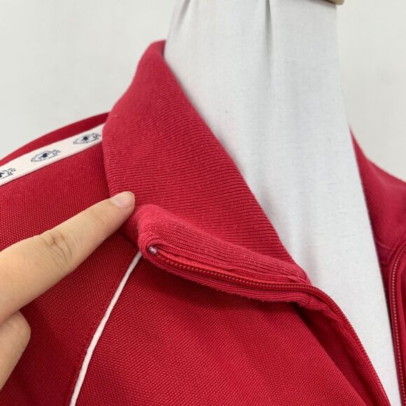 Vintage Abercrombie & Fitch Track Jacket Womens M Medium A&F Sleeve Logo Zip Up - Picture 6 of 14